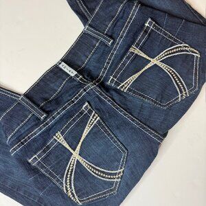 Ariat Jeans Womens 28 X 32 Boot Cut Denim Real Lita Rosa Perfect Rise Boot